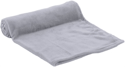 Fleece tæppe Nardo grå - 70x100cm - 230g.pr.m2